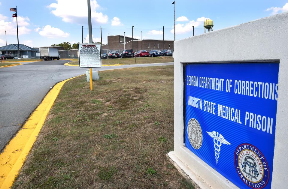 FILE - The stabbings occurred at Augusta State Medical Prison in August 2011.