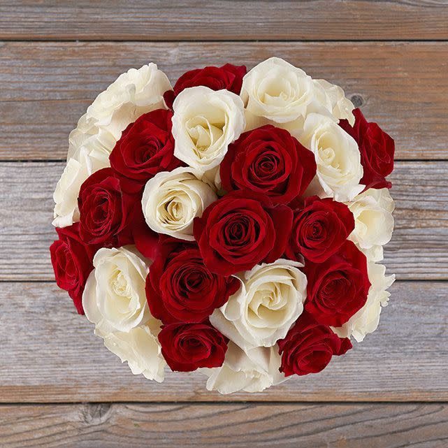 <p><a href="https://go.redirectingat.com?id=74968X1596630&url=https%3A%2F%2Fbouqs.com%2Fflowers%2Froses%2Fwhite-roses-red&sref=https%3A%2F%2Fwww.redbookmag.com%2Flove-sex%2Frelationships%2Fg46587476%2Ftc-valentine-gift-guide%2F" rel="nofollow noopener" target="_blank" data-ylk="slk:Shop Now;elm:context_link;itc:0;sec:content-canvas" class="link ">Shop Now</a></p><p>Queen of Hearts Bouquet</p><p>bouqs.com</p><p>$79.00</p>