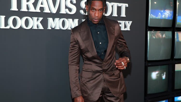 Premiere Of Netflix's "Travis Scott: Look Mom I Can Fly" - Arrivals