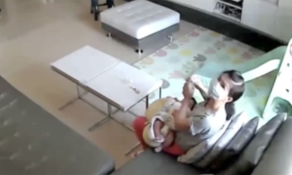 A nanny in Taiwan has been fired after reportedly drinking her employer's breast milk. Photo: YouTube