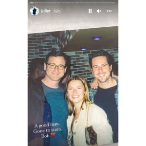 Ladies London Juliet Mourns Ex Bob Saget He Helped Shape My Future