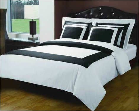 Black and White Bedding