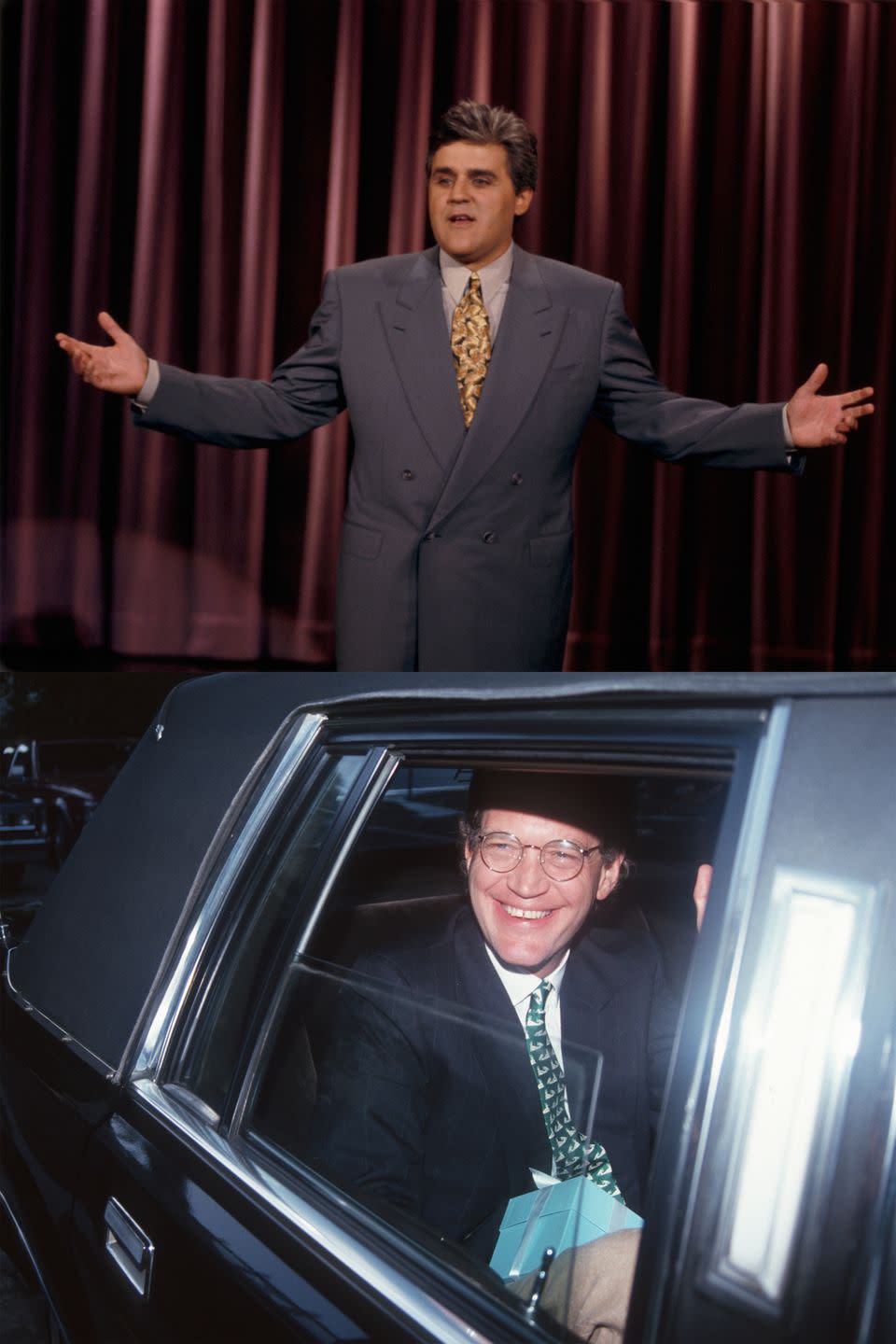1992: Jay Leno vs. David Letterman