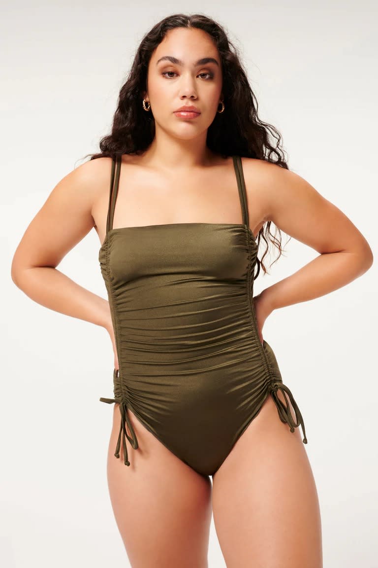Good American Showoff One-Piece in Stormy001