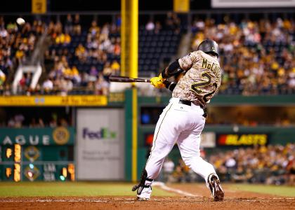 Andrew McCutchen and the Pirates are determined to catch the Cardinals. (Getty Images)