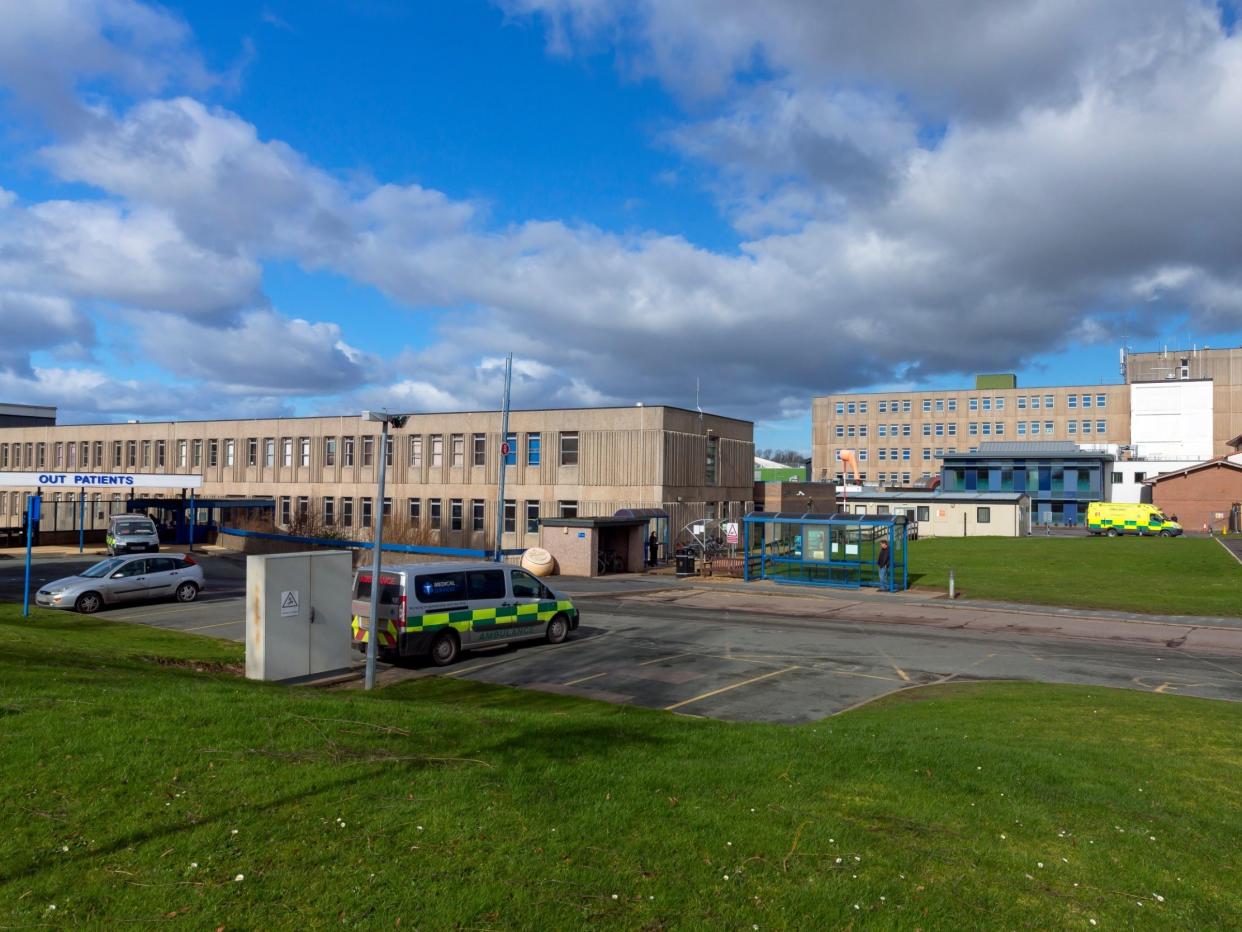 Royal Shrewsbury Hospital: Alamy