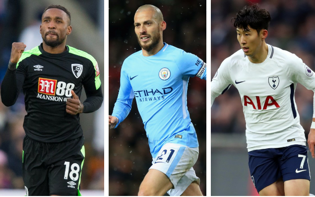 Jermain Defoe, David Silva and Heung-Min Son all impressed - getty images