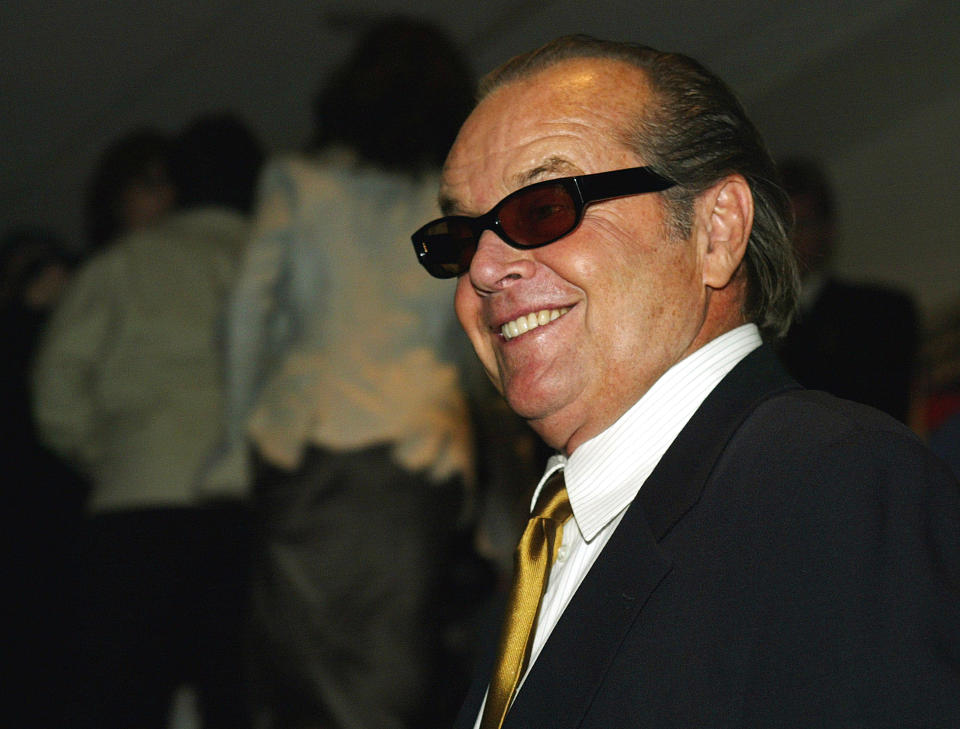 Jack Nicholson at the premiere of 