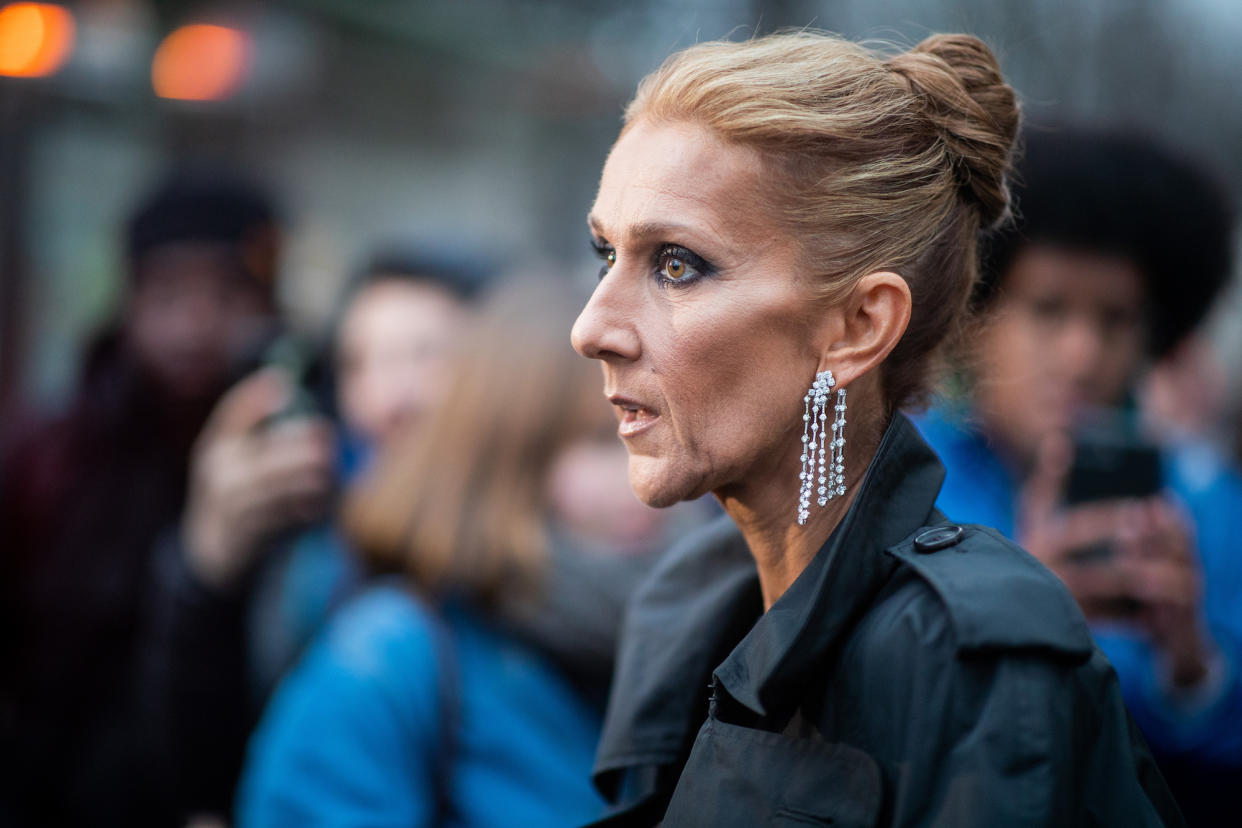 Auf der Fashion Week in Paris erschien Céline Dion auffallend dünn. (Bild: Getty Images)