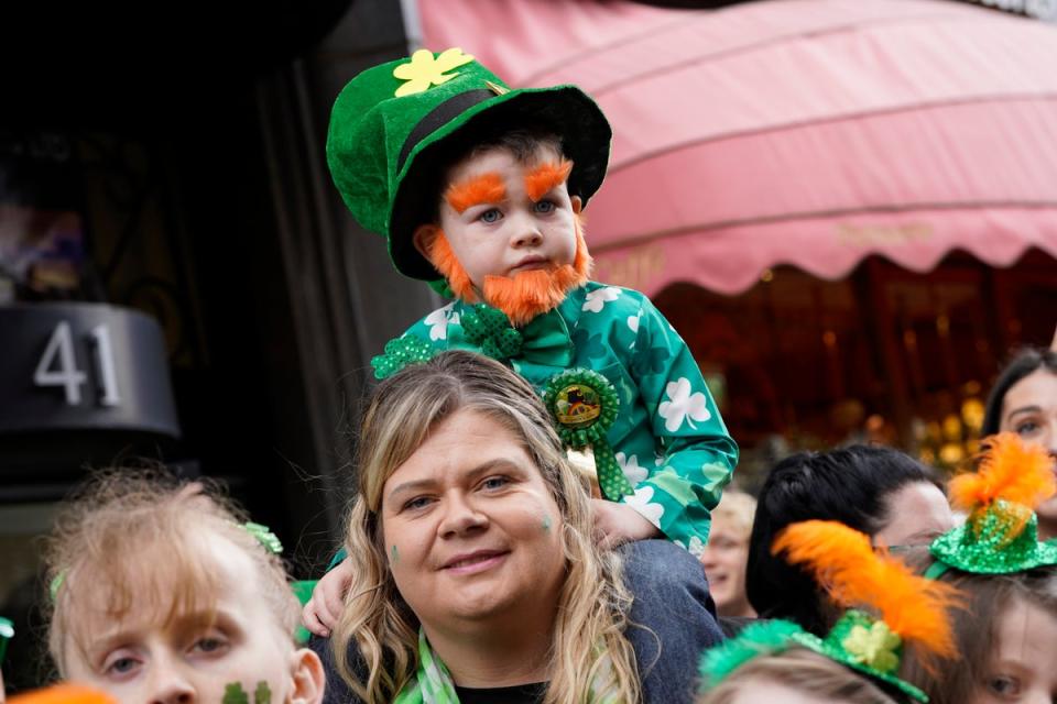 St Patrick's Day Parade - London (Lucy North/PA Wire)
