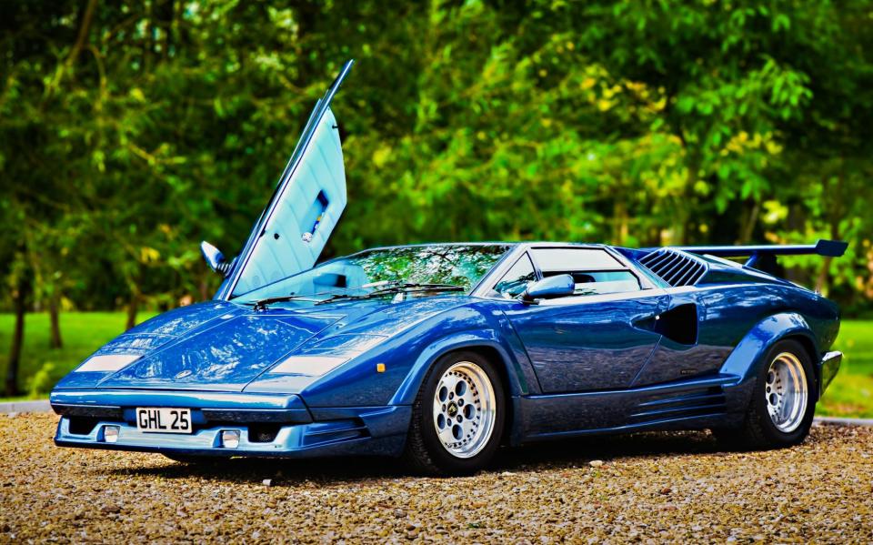 A Lamborghini Countach