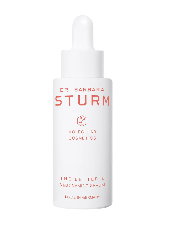 <p><a href="https://go.redirectingat.com?id=74968X1596630&url=https%3A%2F%2Fwww.sephora.com%2Fproduct%2Fdr-barbara-sturm-the-better-b-niacinamide-serum-P481973&sref=https%3A%2F%2Fwww.womenshealthmag.com%2Fbeauty%2Fg45050056%2Fbest-niacinamide-serums%2F" rel="nofollow noopener" target="_blank" data-ylk="slk:Shop Now;elm:context_link;itc:0;sec:content-canvas" class="link ">Shop Now</a></p><p>The Better B Niacinamide Serum</p><p>sephora.com</p><p>$145.00</p>