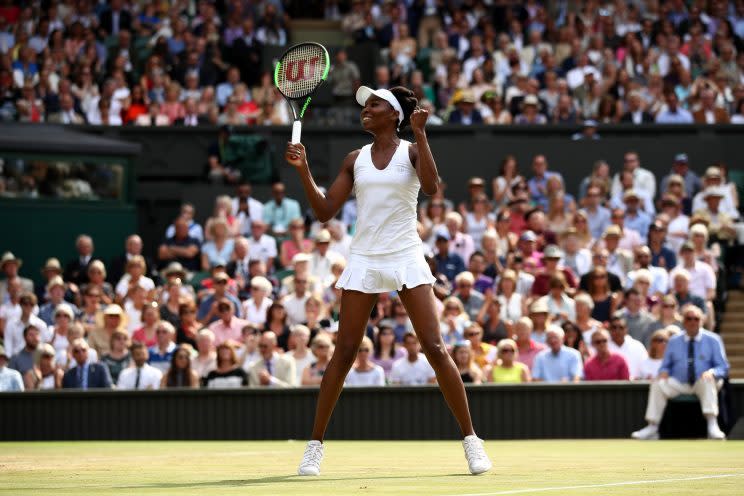 Venus Williams could become the oldest woman to win a major. (Getty)