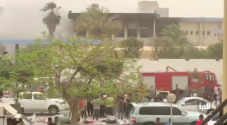 Suicide attackers storm HQ of Libya's election commission, 12 dead