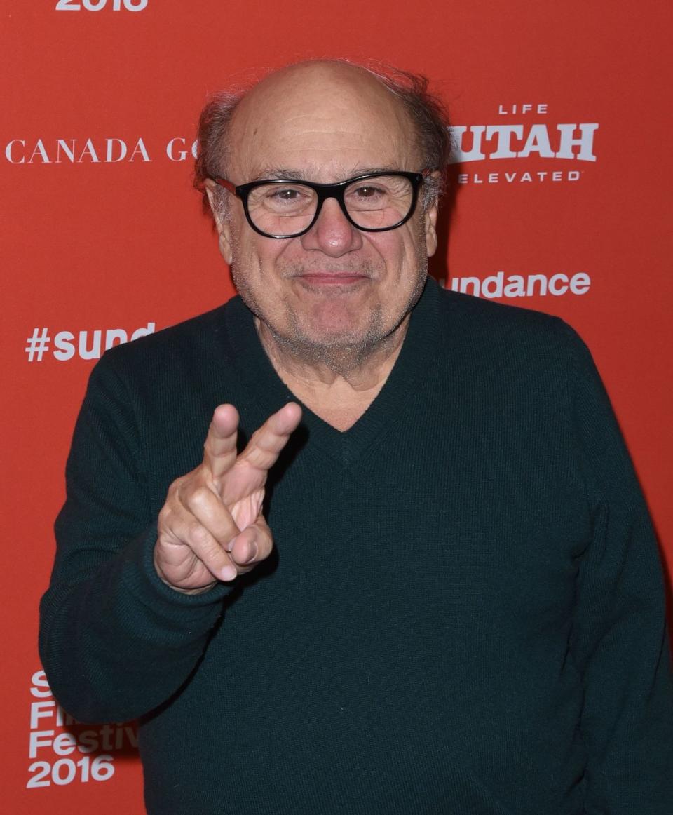 danny devito attends the 'wiener dog' premiere