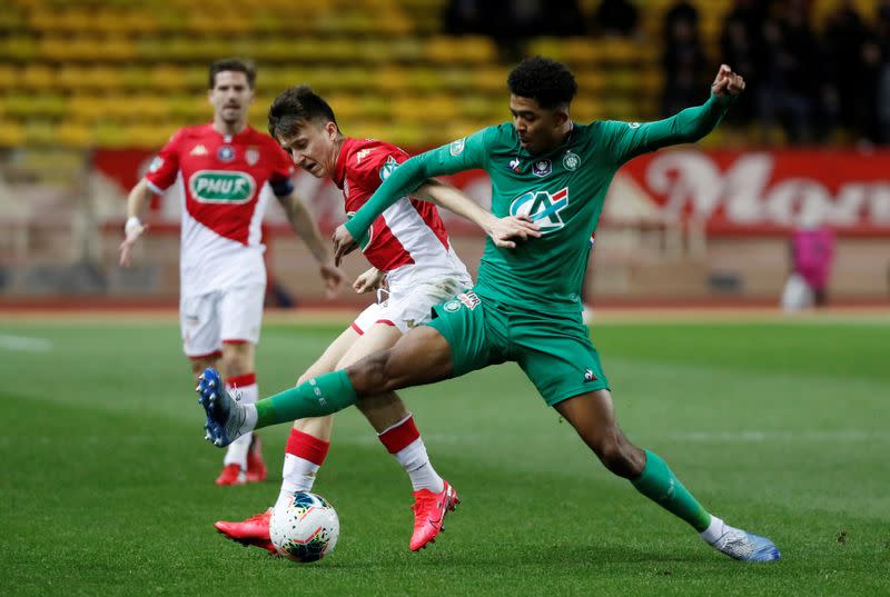 Coupe de France - Round of 16 - AS Monaco v AS Saint-Etienne