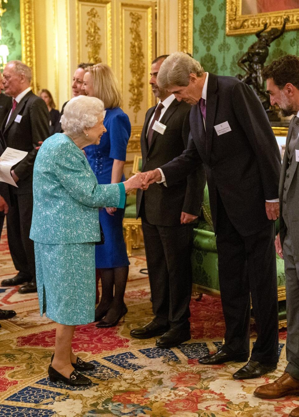 The Queen and John Kerry (Arthur Edwards/The Sun) (PA Wire)