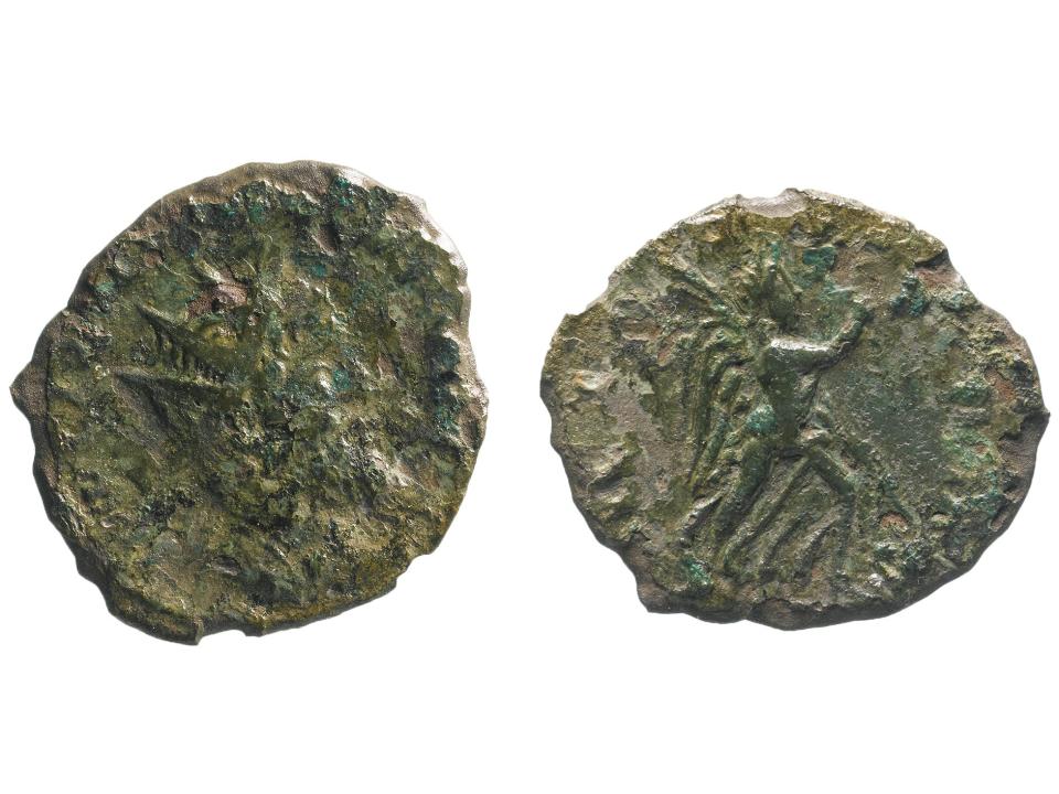 An “incredibly rare” coin depicting a breakaway Roman ruler has been unearthed during roadworks in Cambridgeshire.The 1,800-year-old coin bearing Emperor Laelianus’s likeness was found in an ancient farmstead by archaeologists working on the overhaul of the A14 between Cambridge and Huntingdon.It is only the second such coin discovered in England and is so rare because Laelianus ruled for just two or three months. It shows the ill-fated leader wearing a radiate crown with the figure of Victory on the reverse.“Roman emperors were very keen to mint coins,” said numismatist Julian Bowsher, from contractor Mola Headland Infrastructure. “Laelianus reigned for just two months which is barely enough time to do so. However, coins were struck in Mainz, Germania.“The fact that one of these coins ever reached the shores of Britain demonstrates remarkable efficiency, and there’s every chance that Laelianus had been killed by the time this coin arrived in Cambridgeshire.”Ulpius Cornelius Laelianus is believed to have been a military commander or governor in Germania in the mid-to-late third century, at the time of the breakaway Gallic Empire which included Britain.He ruled only briefly after usurping power from the previous emperor, Postumus, in AD 269. Emperor Aurelian reconquered the Gallic regions about five years later.Dr Steve Sherlock, Highways England’s head of archaeology for the A14 project, said: “Discoveries of this kind are incredibly rare.“This is one of many coins that we’ve found on this exciting project, but to find one, where there are only two known from excavations in this country that portray this particular emperor, really is quite significant.”Older items have been uncovered by A14 workers, including a Roman-era coin dating to 57BC, which Highways England said was minted by the Ambiani tribe in what is now France to help fund the resistance to Julius Caesar.Woolly mammoth bones were also found last year which are thought to be more than 100,000 years old.