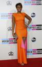 Singer Jennifer Hudson arrives at the 41st American Music Awards in Los Angeles, California November 24, 2013. REUTERS/Mario Anzuoni (UNITED STATES - Tags: ENTERTAINMENT) (AMA-ARRIVALS)