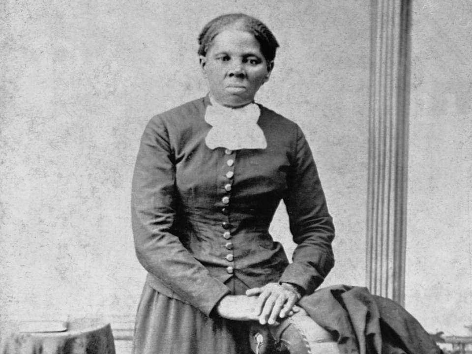 A portrait of Harriet Tubman (1820 1913).