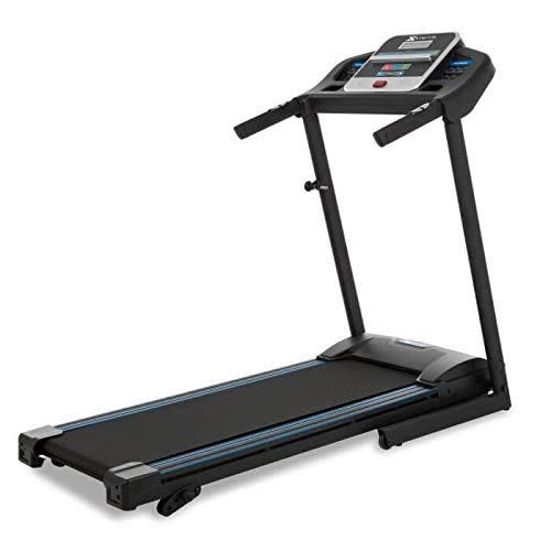 1) TR150 Folding Treadmill Black