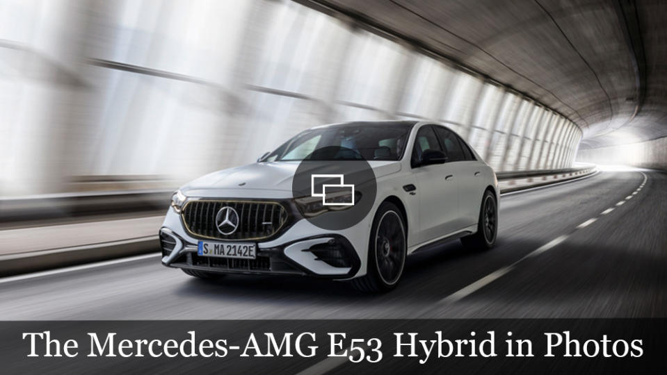 The 2025 Mercedes-AMG E53 Hybrid in Photos