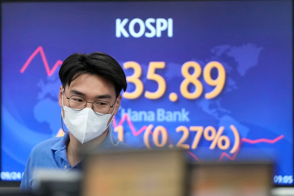 South Korea Financial Markets (Copyright 2021 The Associated Press. All rights reserved)