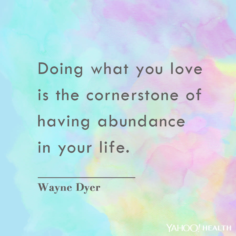 Wayne Dyer on doing what you love