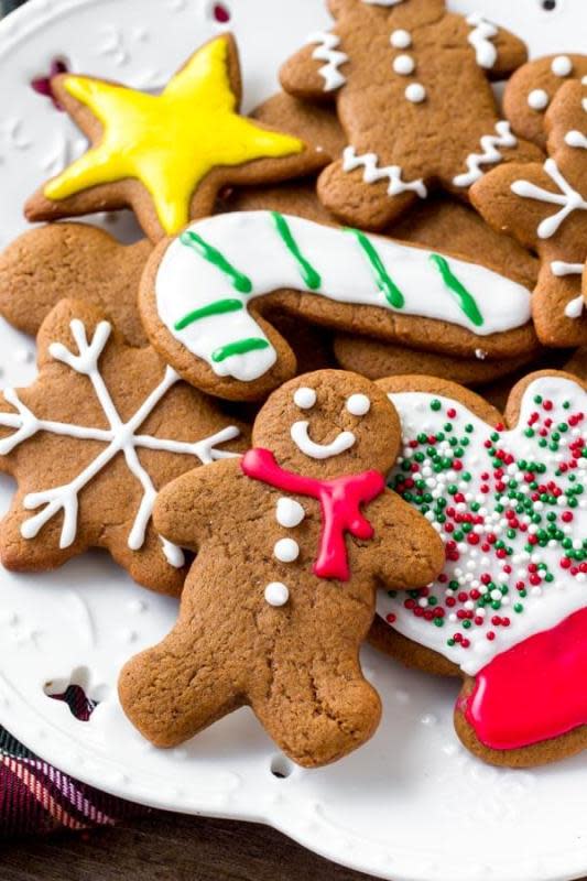<p>Just So Tasty</p><p>These soft gingerbread cookies are a must for the holidays. They’re perfectly spiced with soft centers and the perfect gingerbread taste. The best gingerbread men I’ve ever tried!</p><p><strong>Get the recipe: <a href="https://www.justsotasty.com/soft-gingerbread-cookies/" rel="nofollow noopener" target="_blank" data-ylk="slk:Extra Soft Gingerbread Cookies;elm:context_link;itc:0;sec:content-canvas" class="link rapid-noclick-resp">Extra Soft Gingerbread Cookies</a></strong></p>