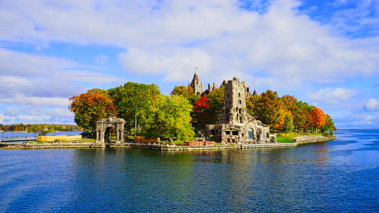 Boldt castle in the thousand islands
