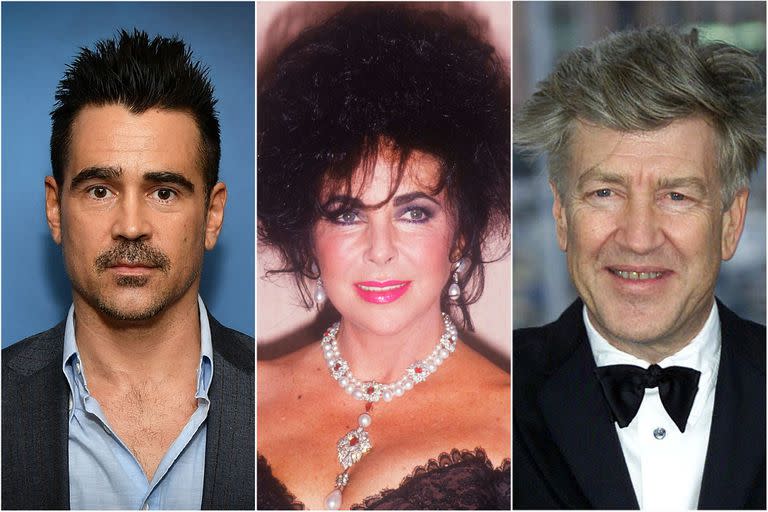 Elizabeth Taylor y su relación con Colin Farrel y David Lyncg