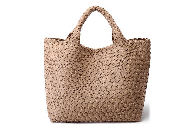 Calvin Klein Women's Hailey Braided Tote - White