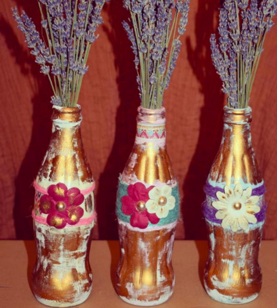 Botellas recicladas