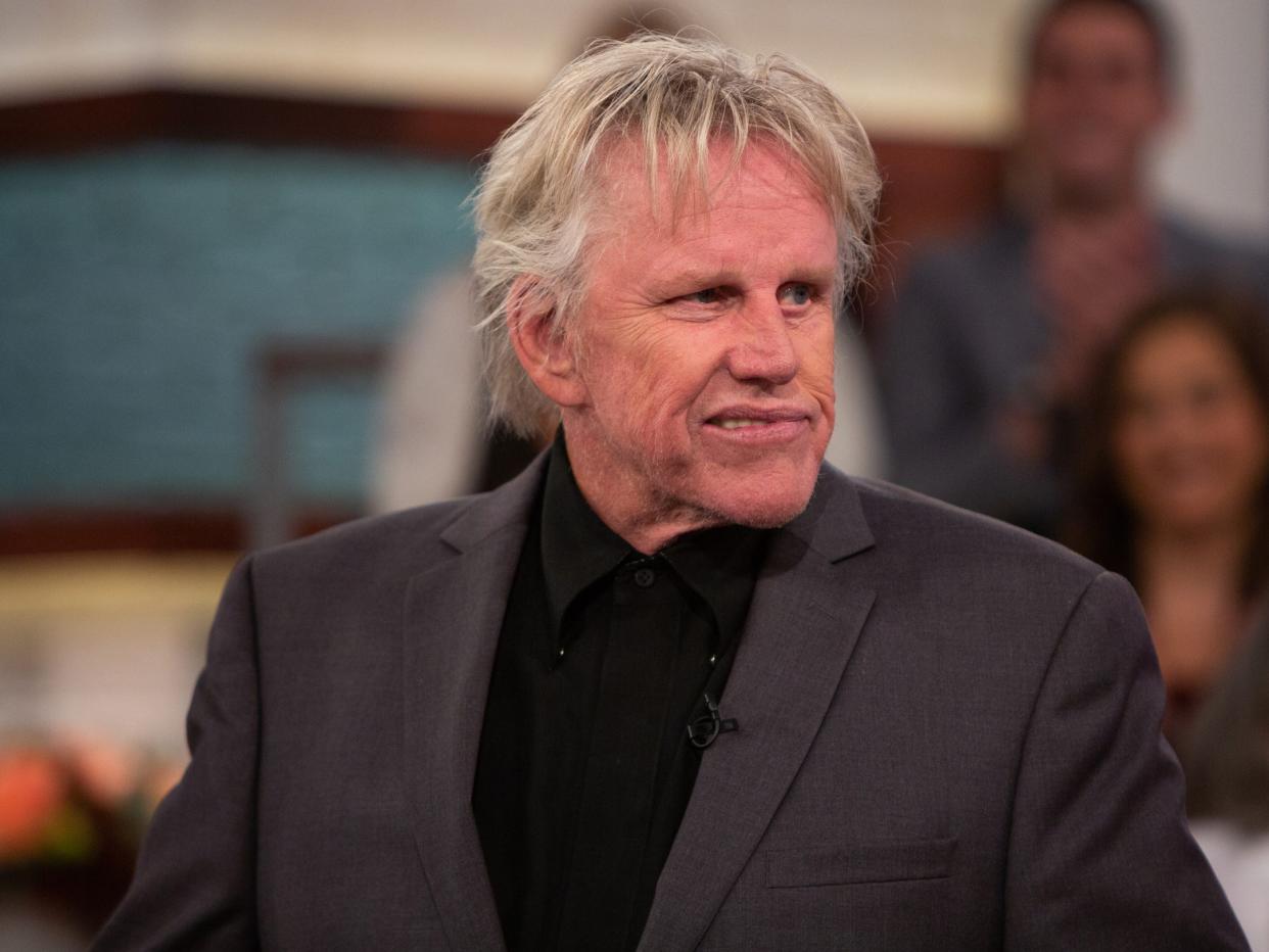 Gary Busey on MEGYN KELLY TODAY on Wednesday, October 24, 2018 -- (Photo by: Nathan Congleton/NBCU Photo Bank/NBCUniversal via Getty Images via Getty Images)