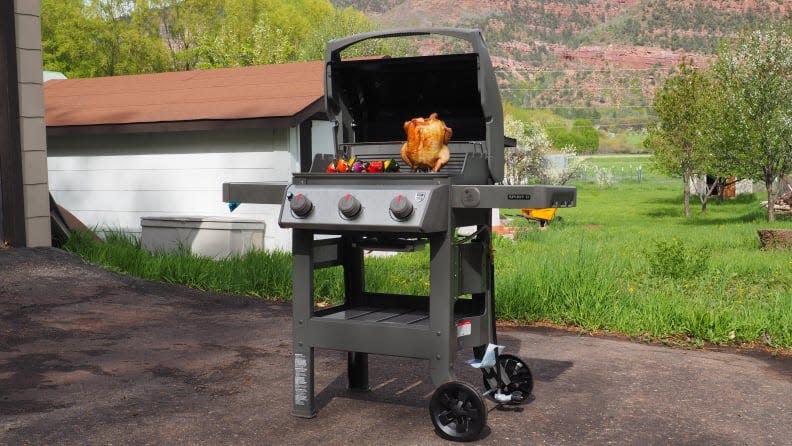Get your BBQ on during the summer with our top-rated gas grill.