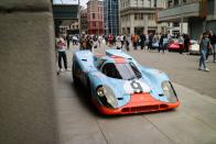 <p>One of the first and most notable cars you saw when you stepped off the bus and onto the Universal Studios backlot set was this legendary 917K. We’d bet this was the most photographed car at Luft 6, and rightly so. The 917K is one of the best known, most successful endurance racing cars in history. </p>