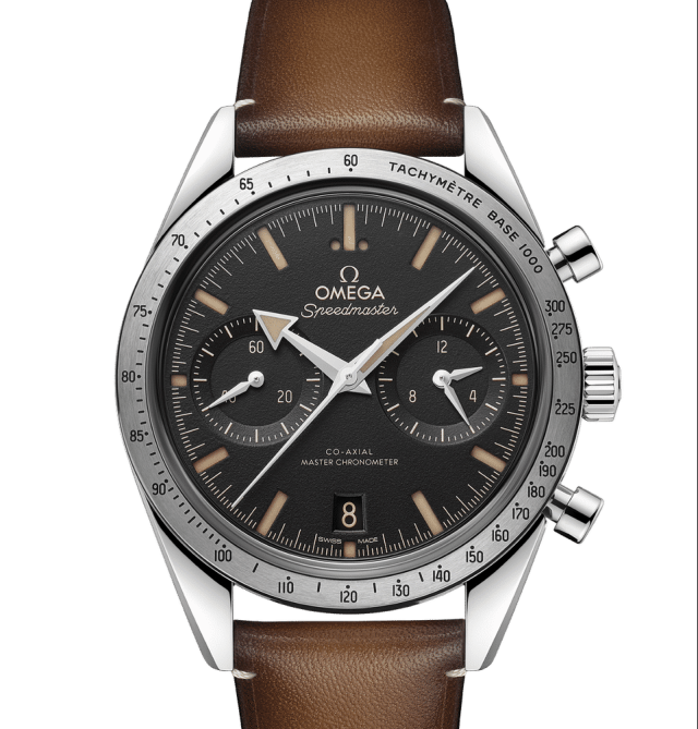 George Clooney - Omega Speedmaster Moonwatch Chronograph in 18-ca