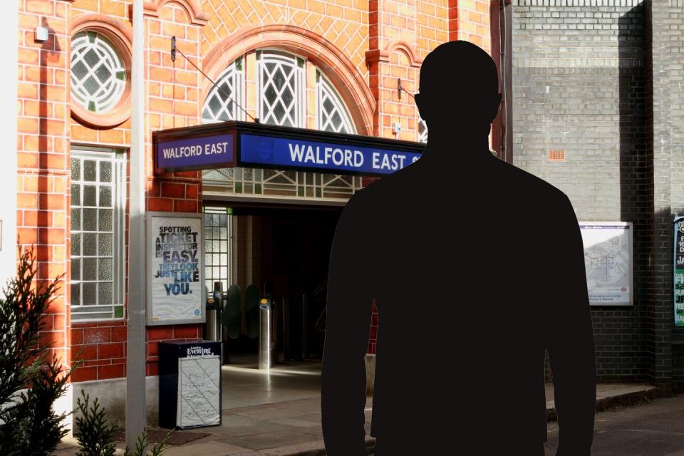 male silhouette eastenders