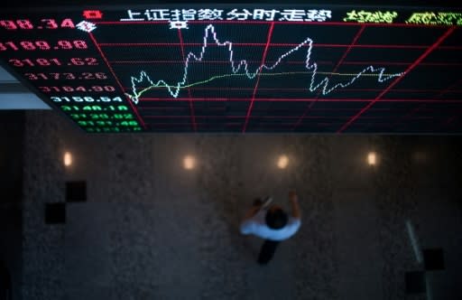 Shanghai swings after slump, data releases in focus