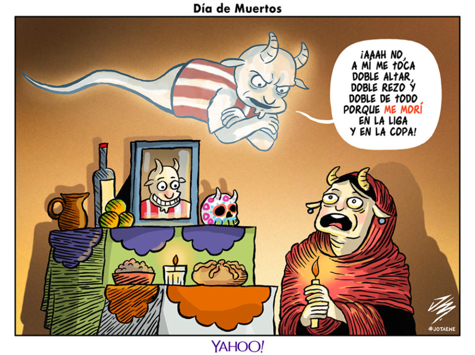 Deportoons: Chivas celebra el Día de Muertos