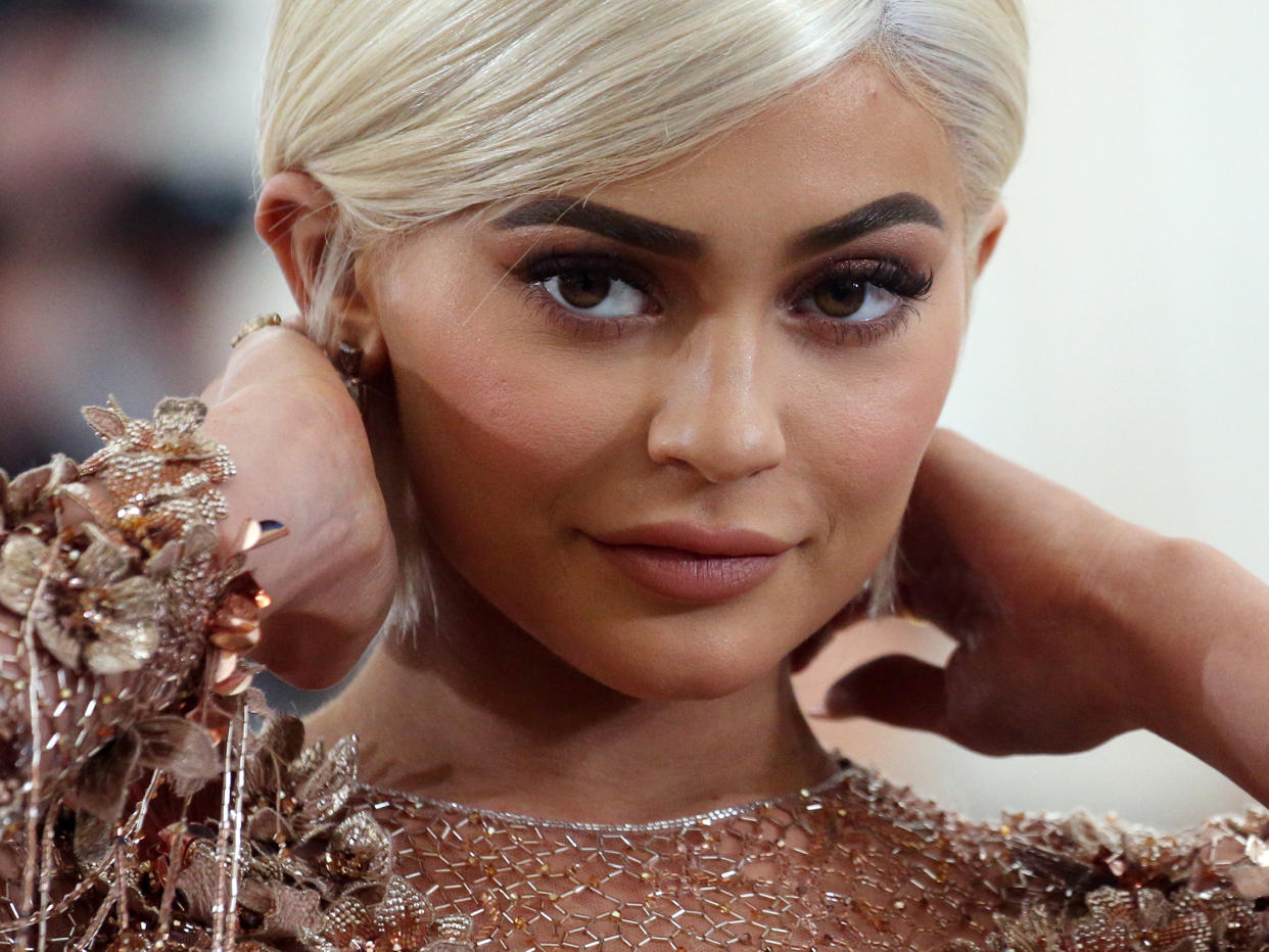 Kylie Jenner at the Met Gala: REUTERS