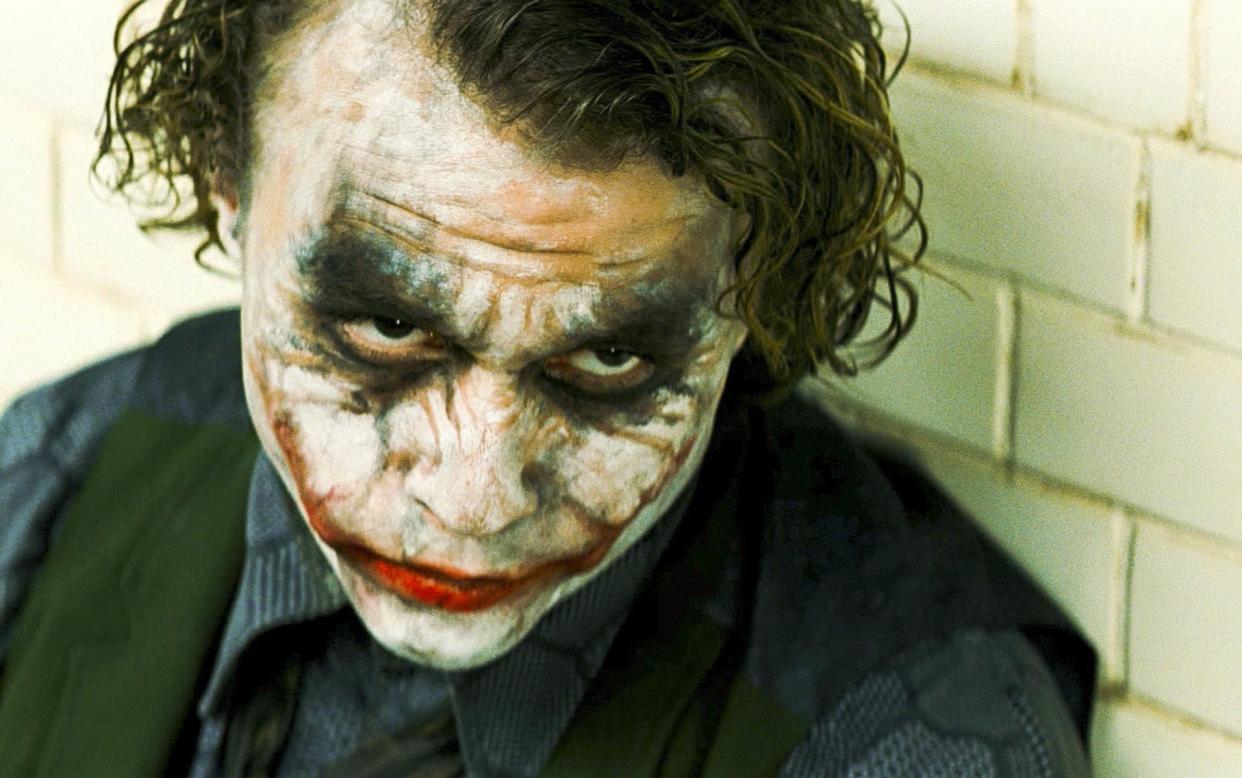 Heath Ledger as the Joker in The Dark Knight - Copyright (c) 2008 Rex Features. No use without permission.