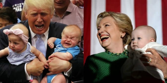 Let These 10 Politicians Show You How (or How Not to) Hold a Baby