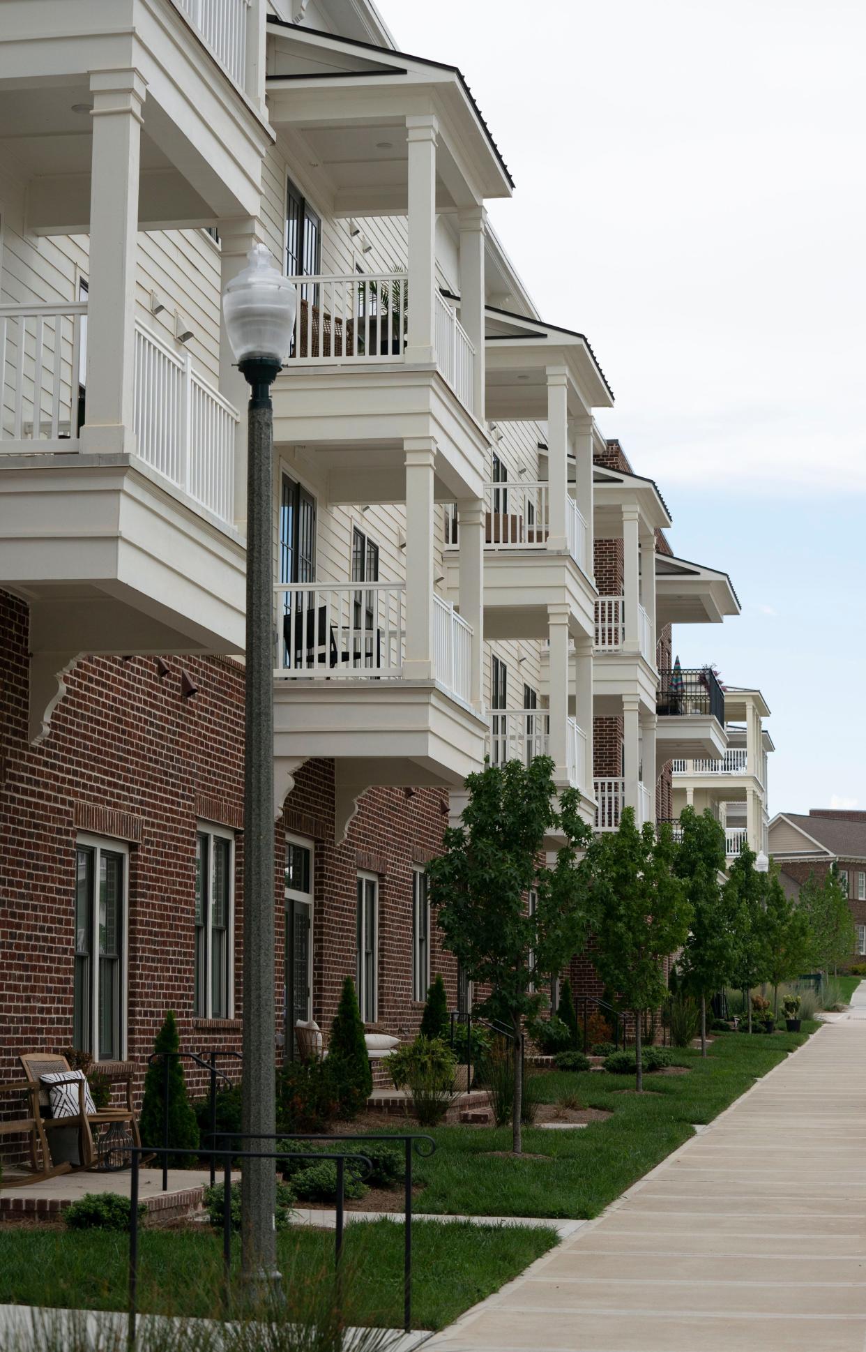 A view of the new apartment community Town Center at Berry Farms in Franklin, Tenn. Monday, Aug. 8, 2022. 