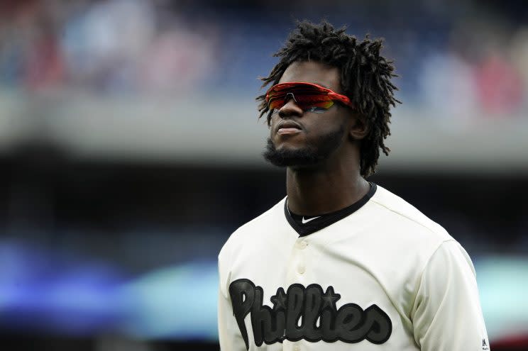 Players like Odubel Herrera of the Phillies will be judged by how they produce not their language. (AP)