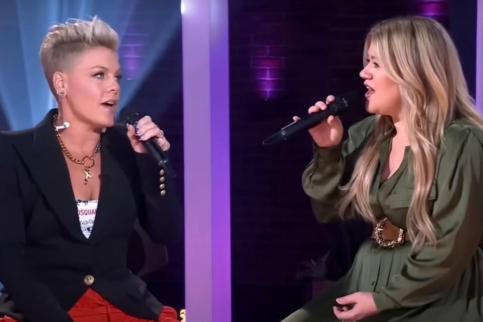 P!NK &amp; Kelly Clarkson Duet 'Who Knew'