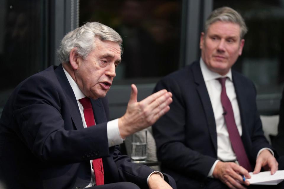 Gordon Brown said the policy is consigning children to poverty (PA Archive)
