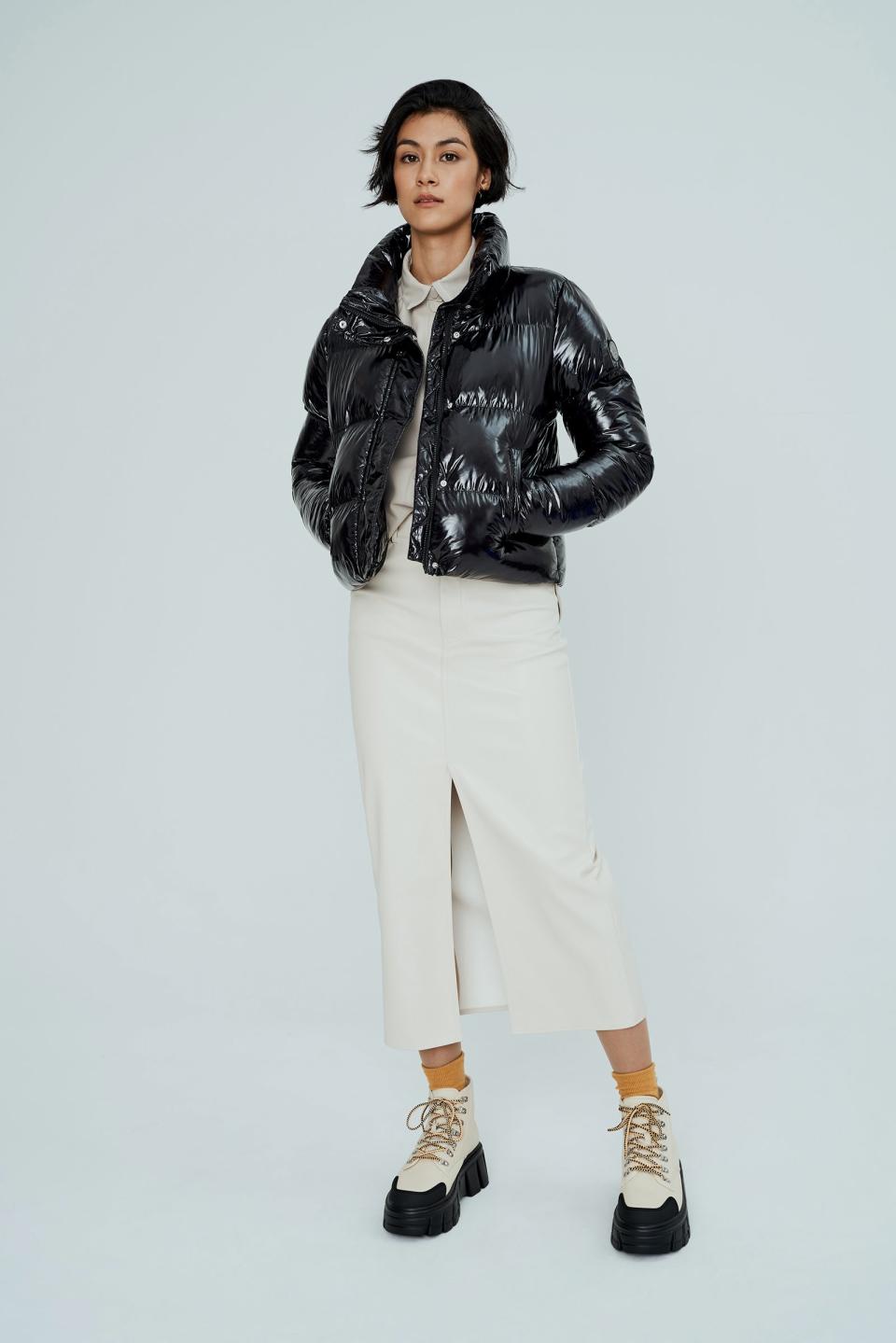 COCO Cropped Puffer  