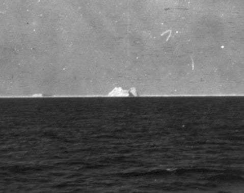 The iceberg that sank the Titanic