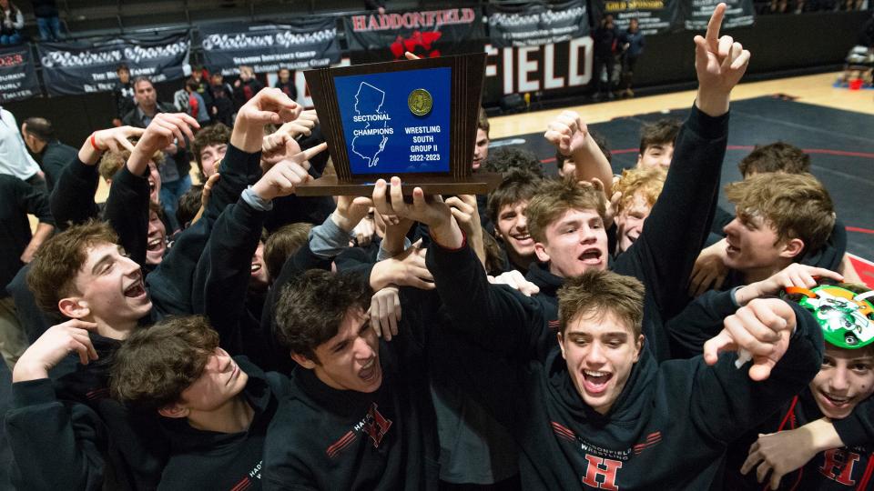 Let the party begin, Haddonfield celebrates longawaited sectional title